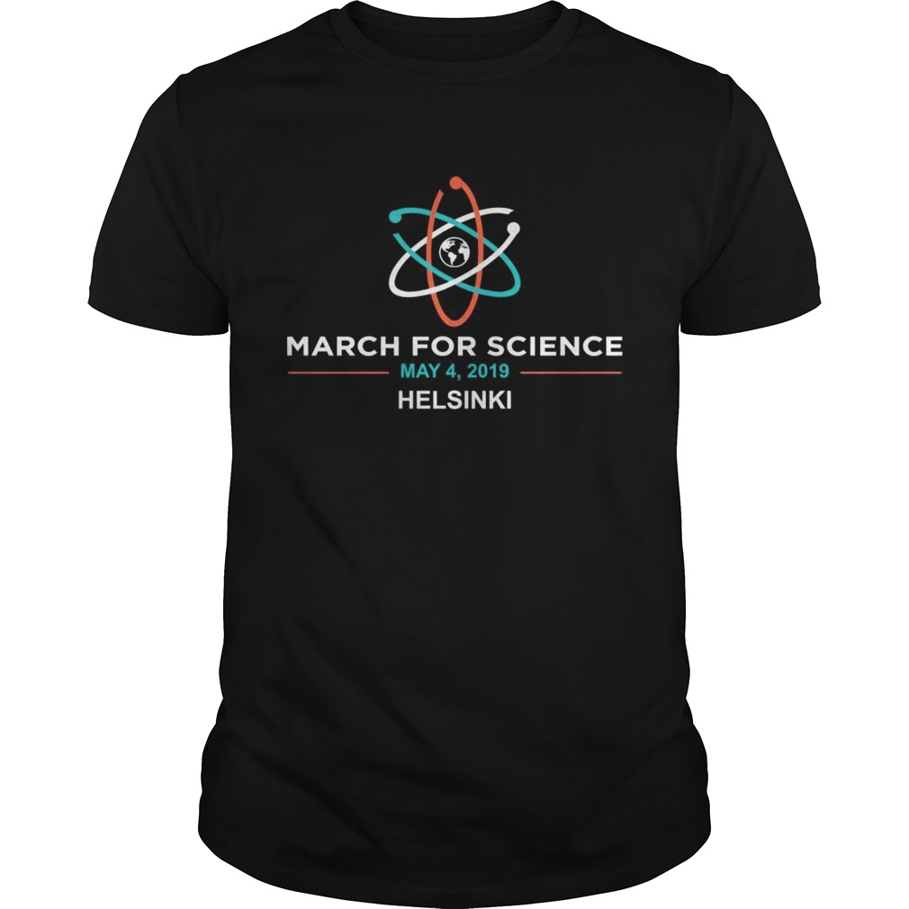  March for Science 2019 Helsinki tshirts