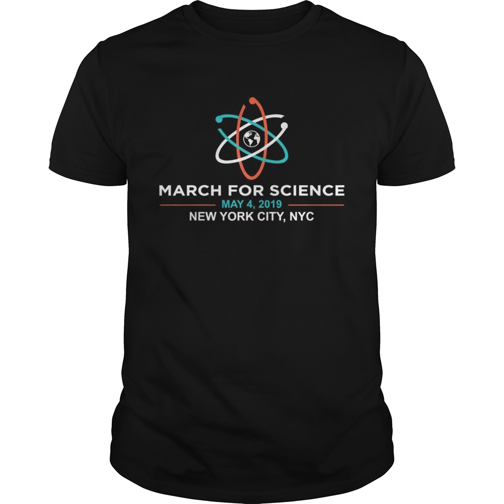 March for Science 2019 NYC New York City tshirt