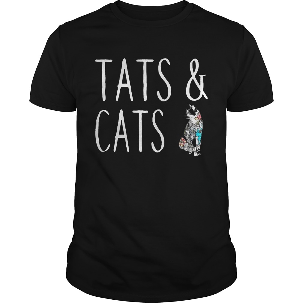 Tats and cats tattoo shirt