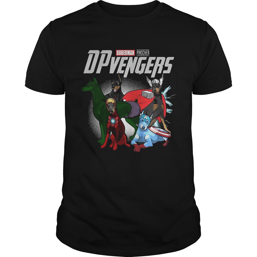 Marvel Doberman Pinscher DPvengers shirt