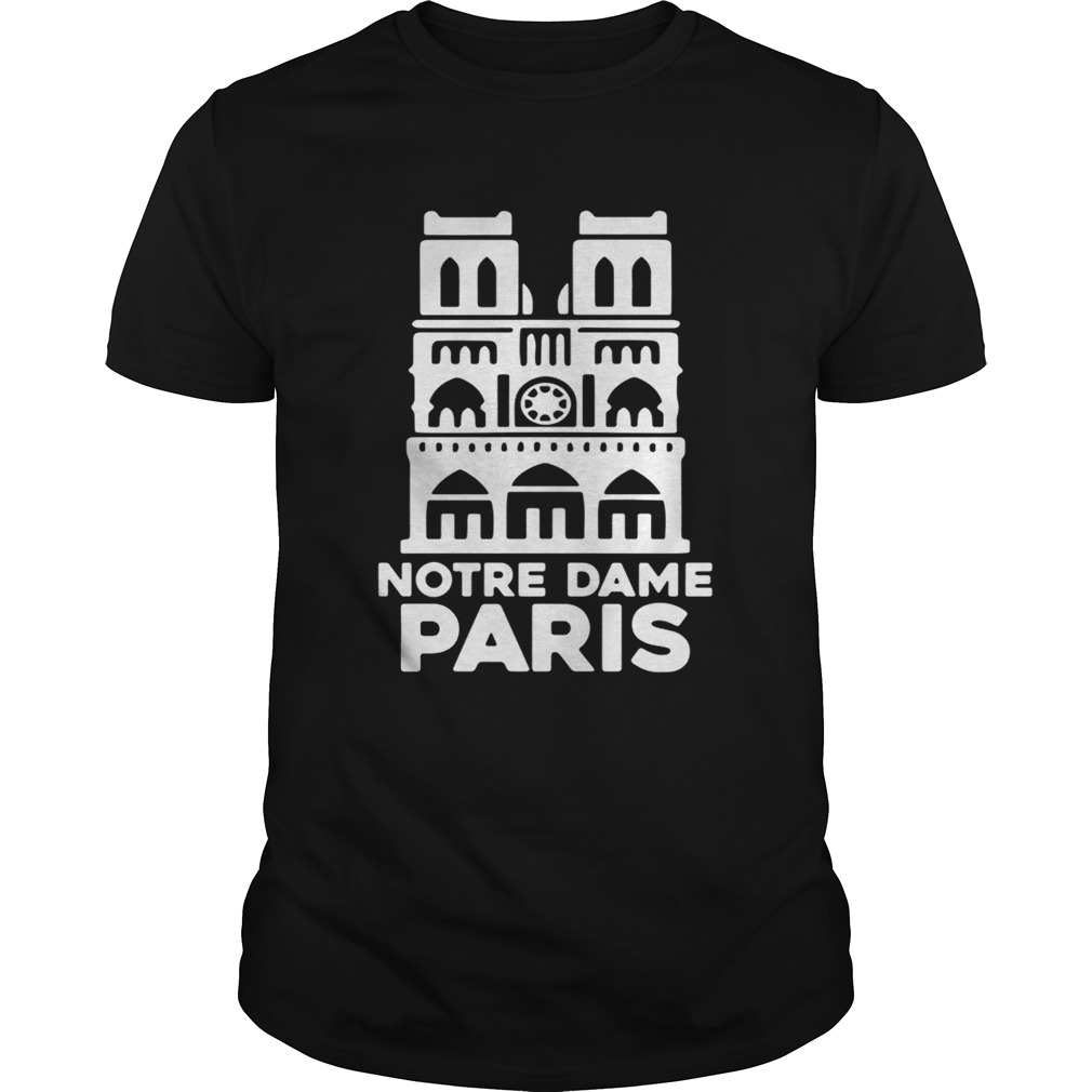 Notre Dame Paris Church France Pray For Paris shirt