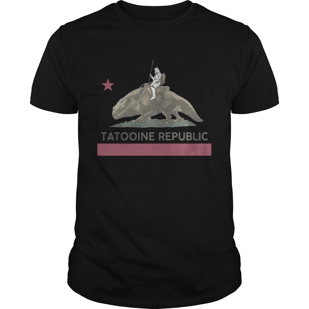Star wars Tatooine republic shirt