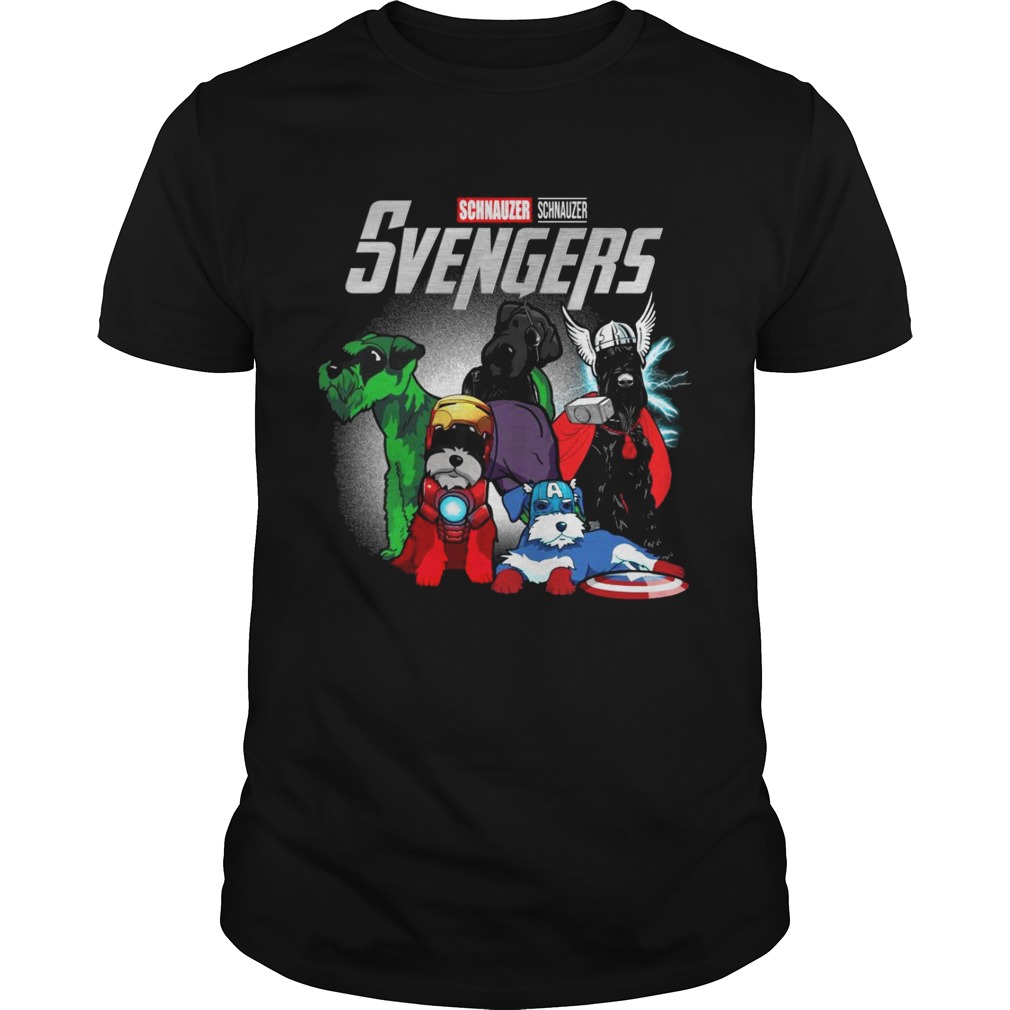 Svengers Schnauzers Avengers Endgame t-shirt
