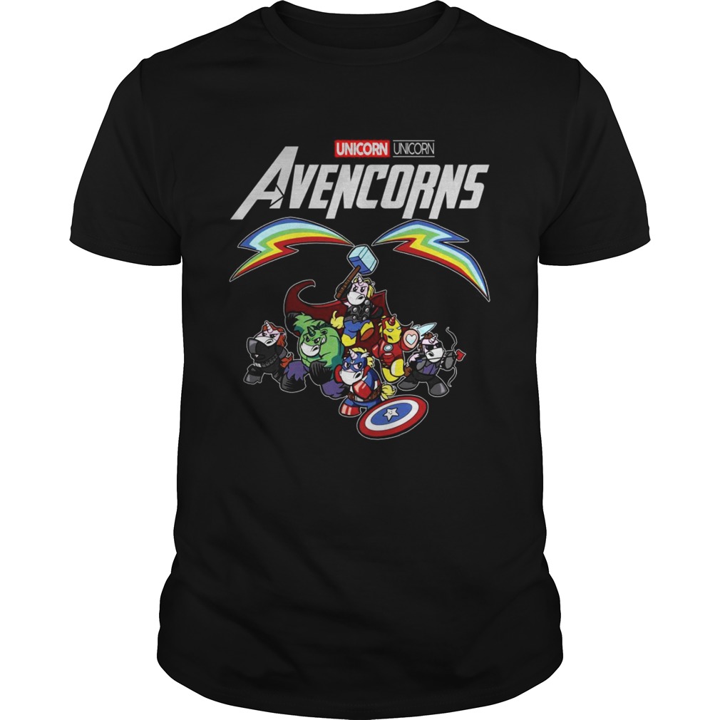 Unicorn Avencorns Avengers Marvel Endgame tshirts