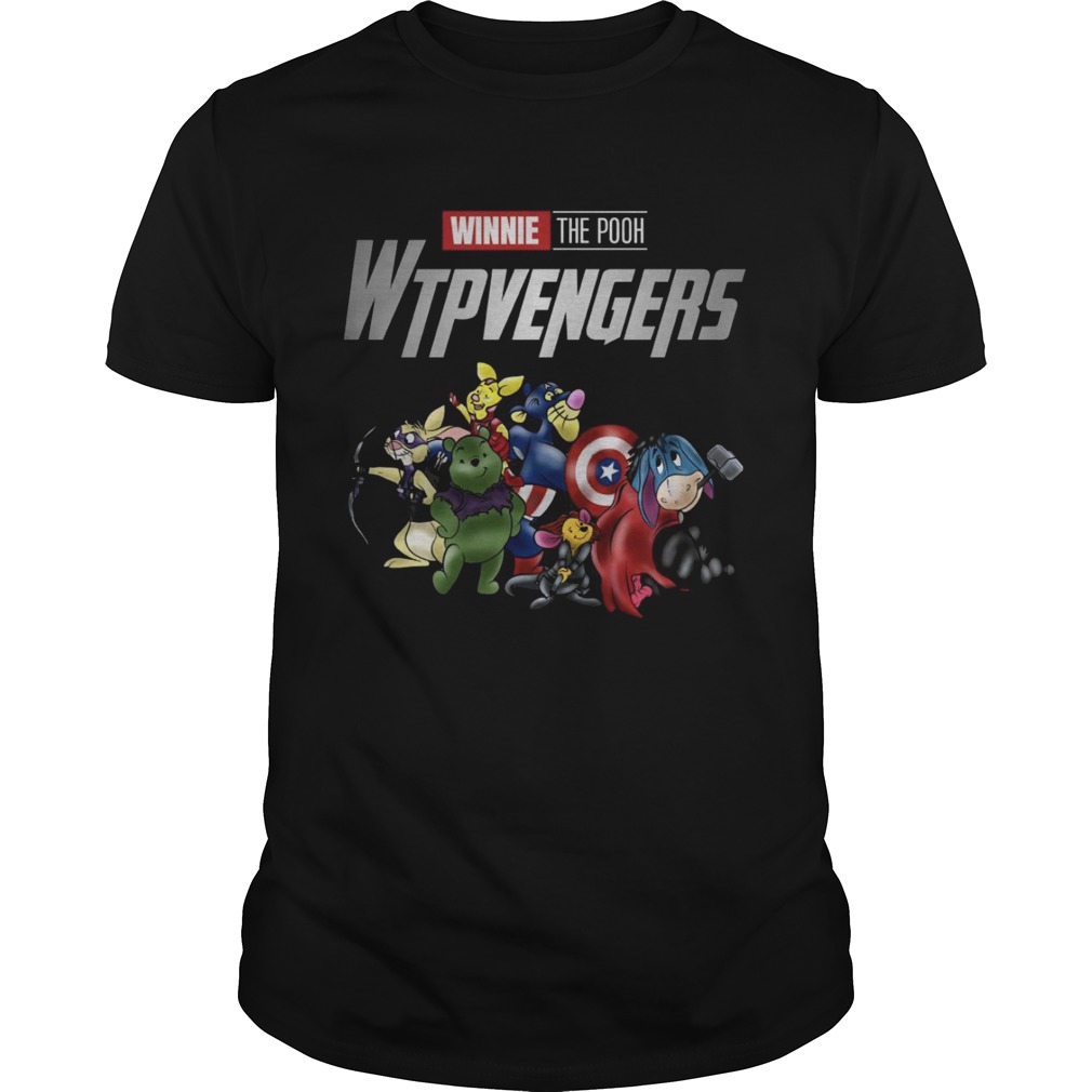 WTPvengers Winnies the Pooh Avengers Endgame t-shirts