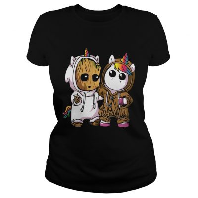 Groot Unicorn Adult T Shirt