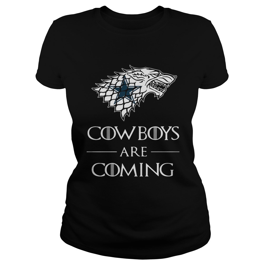 Dallas Cowboys are coming Game of Thrones shirt