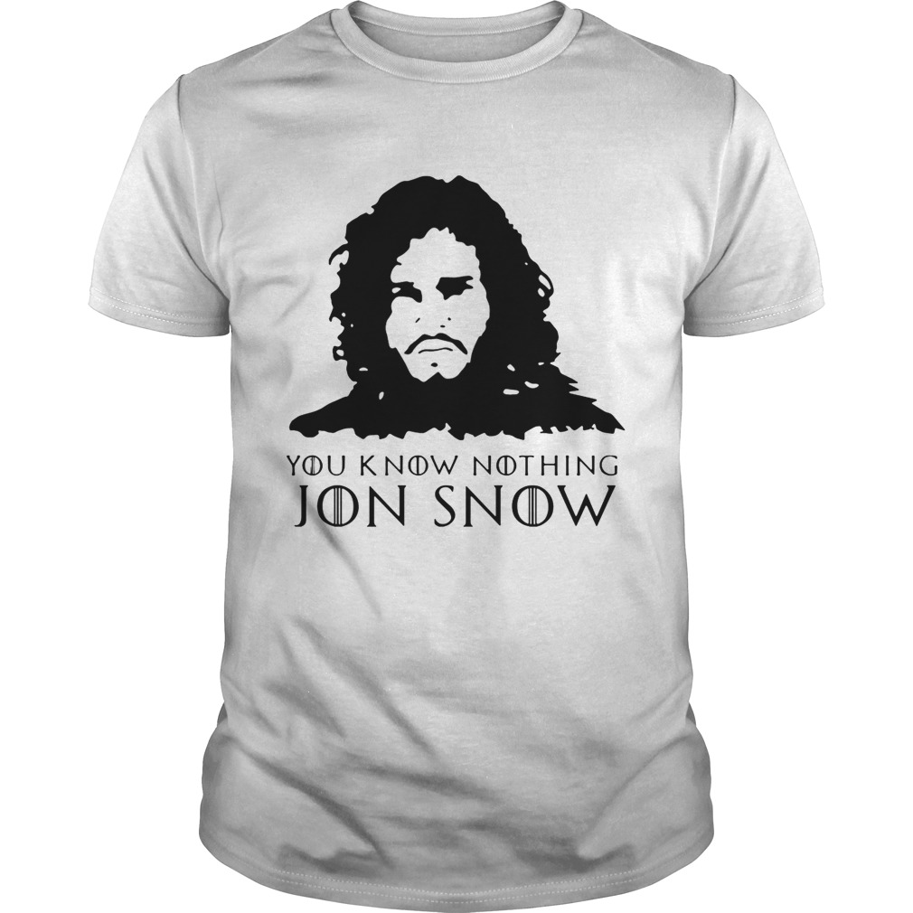 Aegon Targaryen you know nothing Jon Snow Game of Thrones tshirt