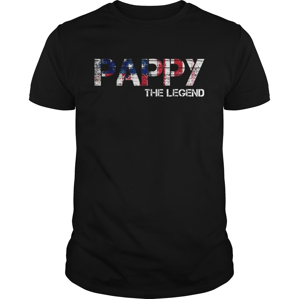 Awesome Father Day Pappy The Legend American shirt
