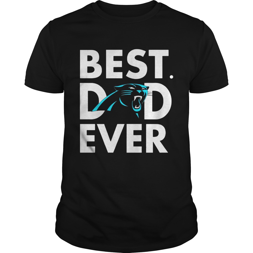 Best Dad Ever Carolina Panthers Father’s Day Shirt