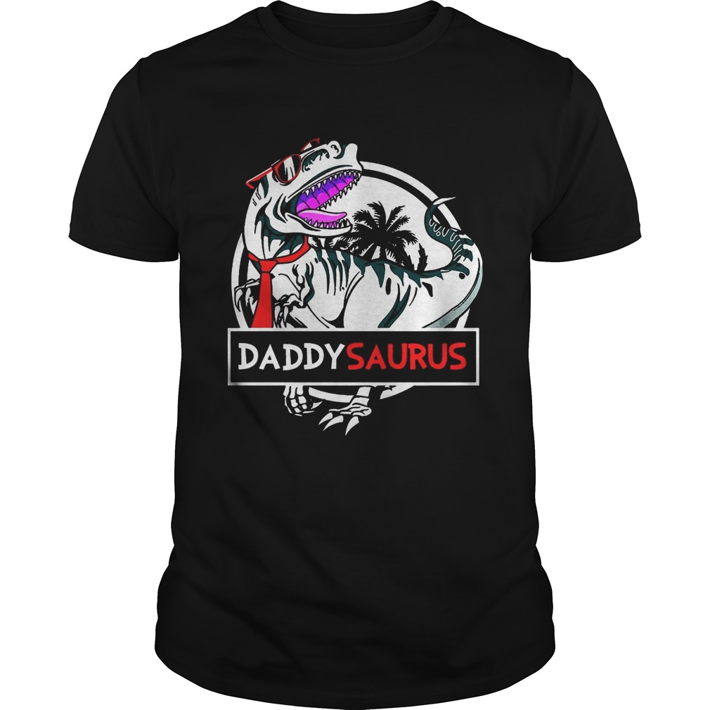 Daddy Saurus Glasses Shirt