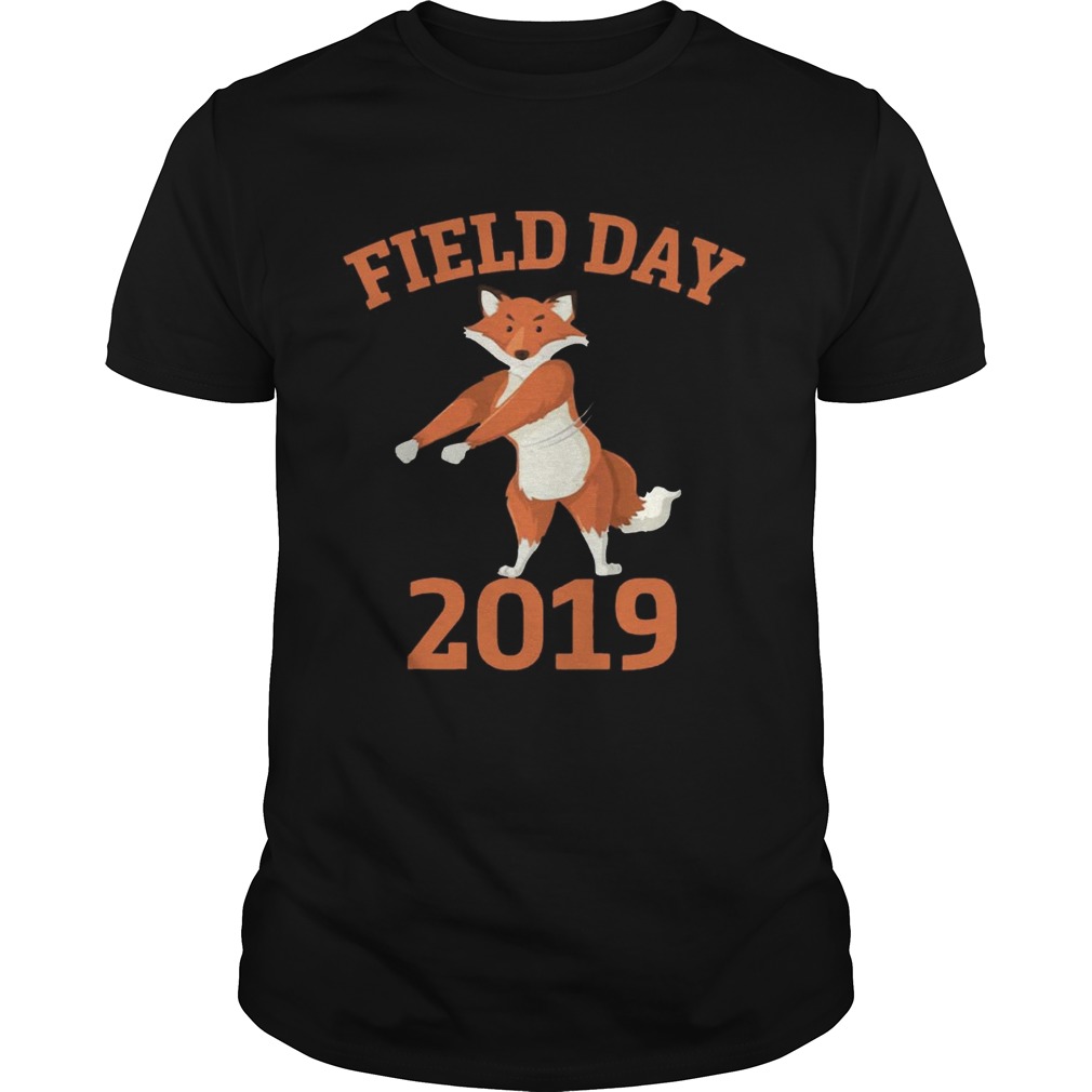 Field Day 2019 Flossing Fox Funny T-shirt