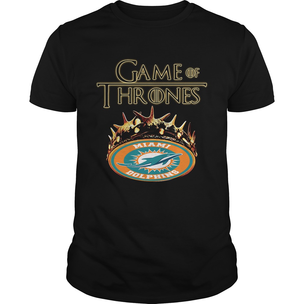 Game of Thrones Miami Dolphins mashup shirt