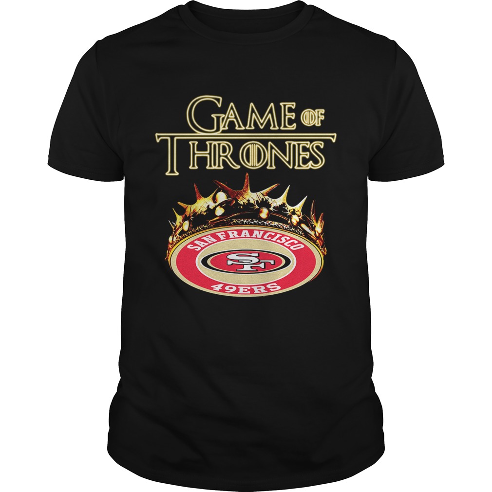 Game of Thrones San Francisco 49ers mashup shirt