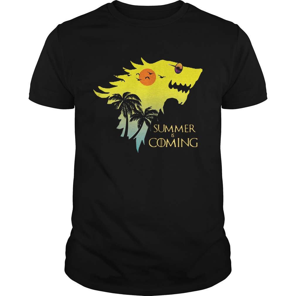 House Stark summer is coming Game of Thrones shirt