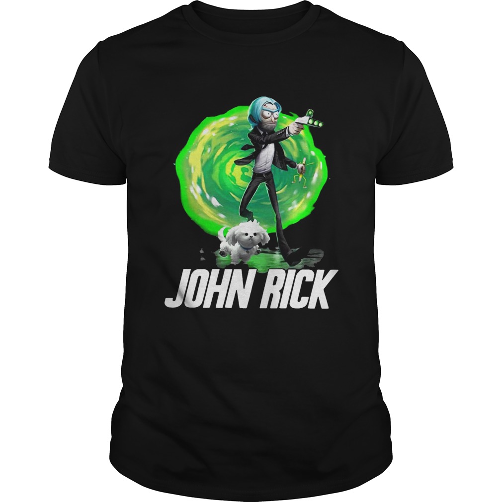 John Rick John Wick Rick And Morty shirt