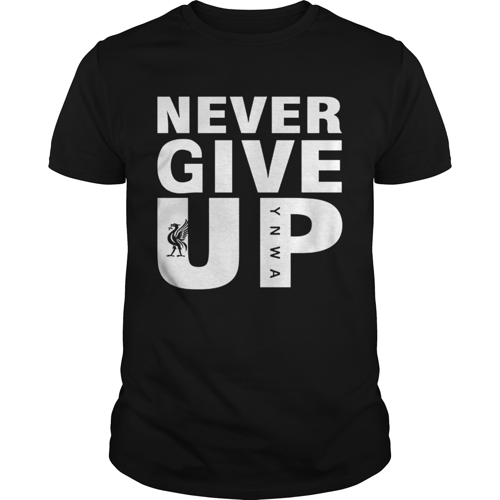 Retake Never Give Up Liverpool T-Shirt Black/Gold
