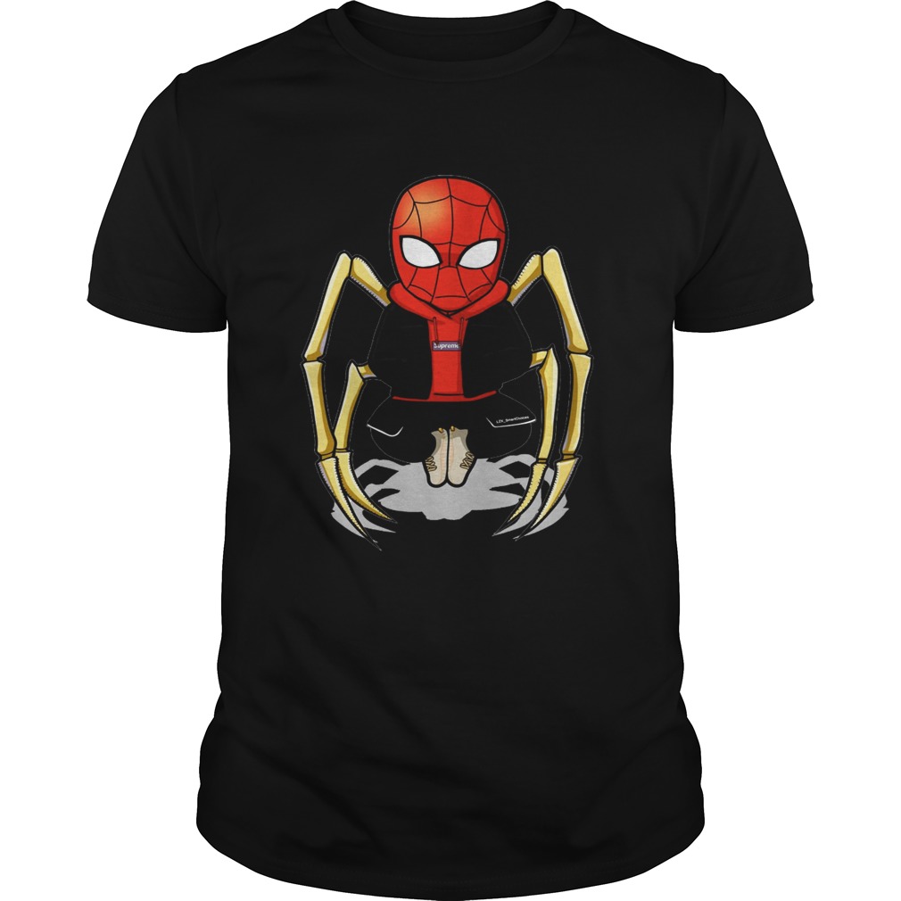 Official spider man skeleton shirt