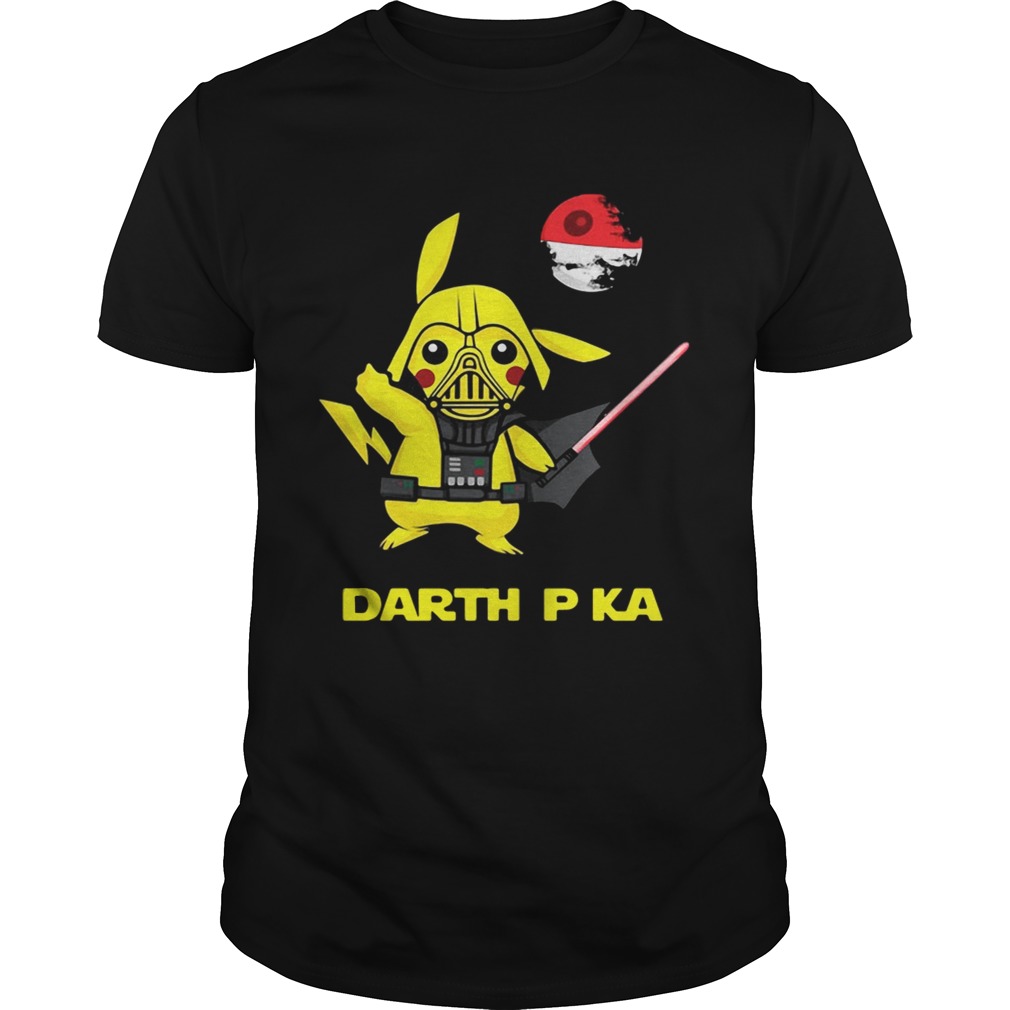 Pikachu cosplay Darth Vader Star Wars shirt