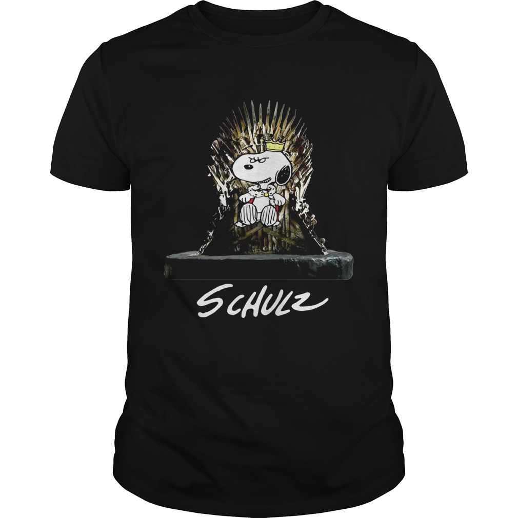 Snoopy King Schulz Game of Thrones shirt