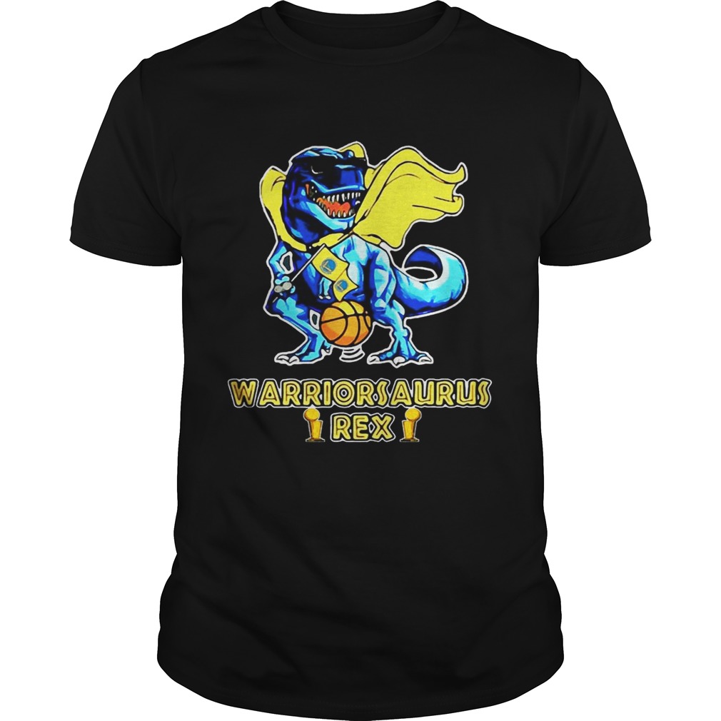 Warriorsaurus T-Rex Golden State Warriors Shirt