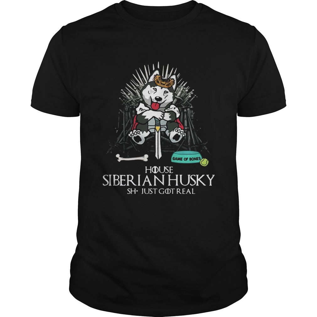 House Siberian Husky Game Of Thrones Tshirt