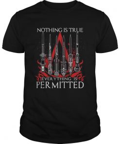 Assassins Creed Nothing is true everything is permitted  Unisex