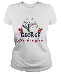 George Sloshington 4th Of July Drinking  Classic Ladies