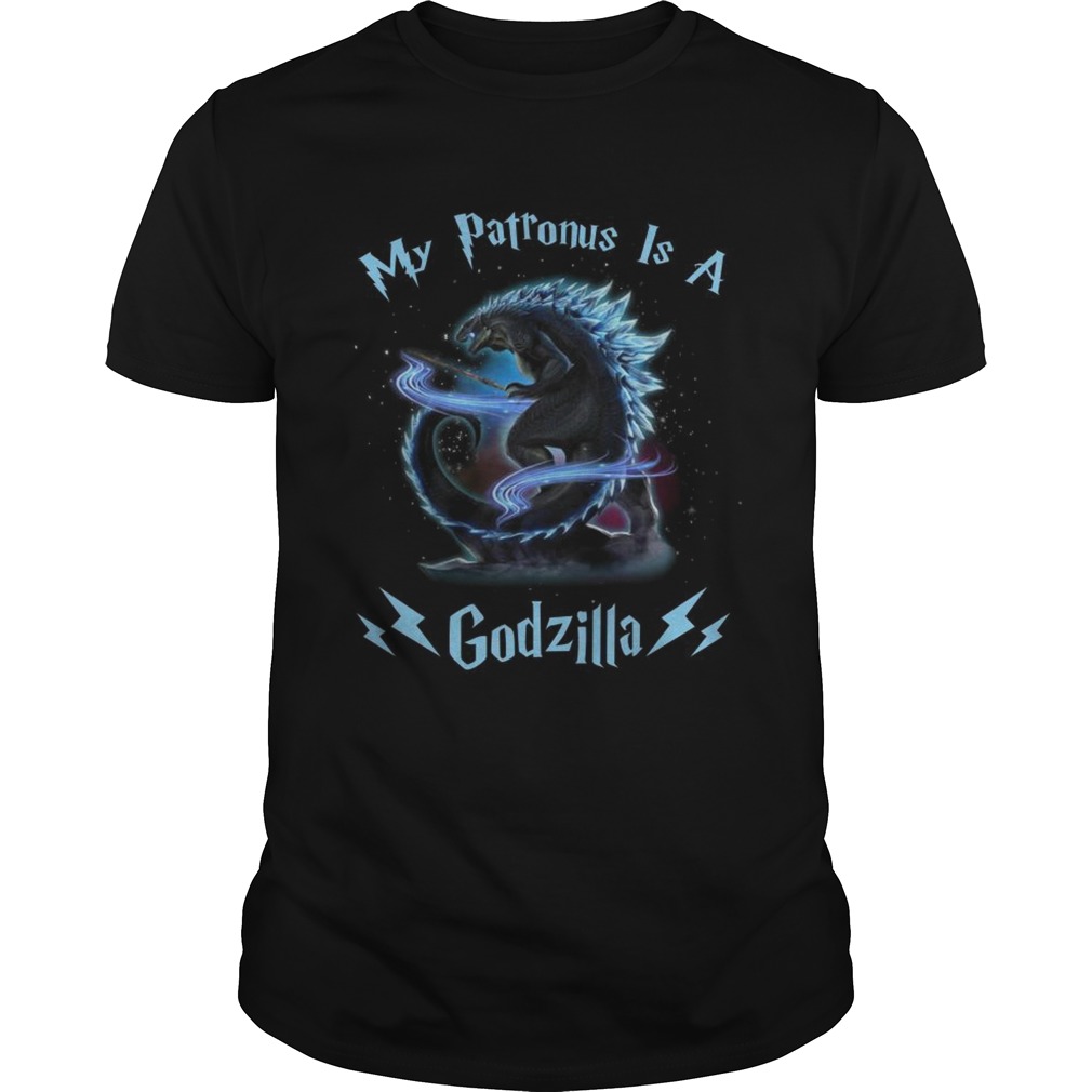 Harry Potter my Patronus is a Godzilla shirt