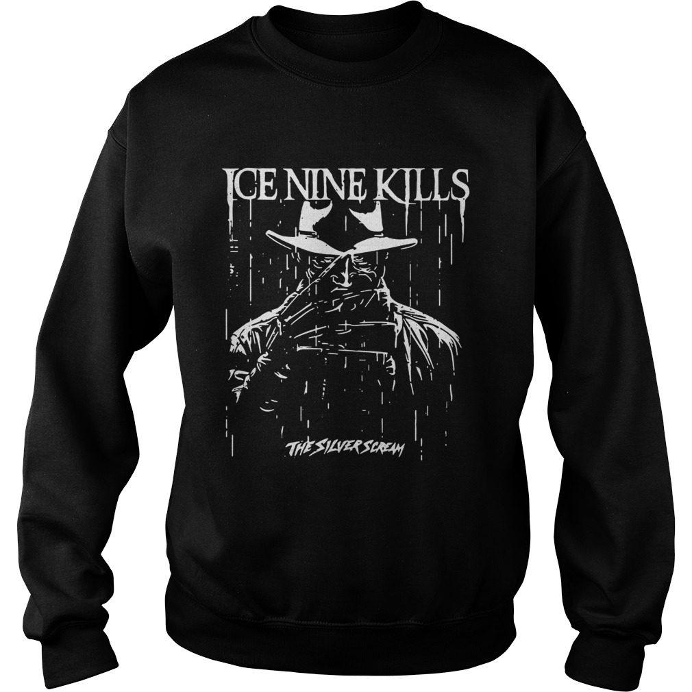 Ice Nine Kills The Silver Scream Men's Long Sleeve Black T-Shirt Size S to 3XL