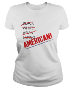 Joy Villa Black White Asian Latino American Shirt Classic Ladies