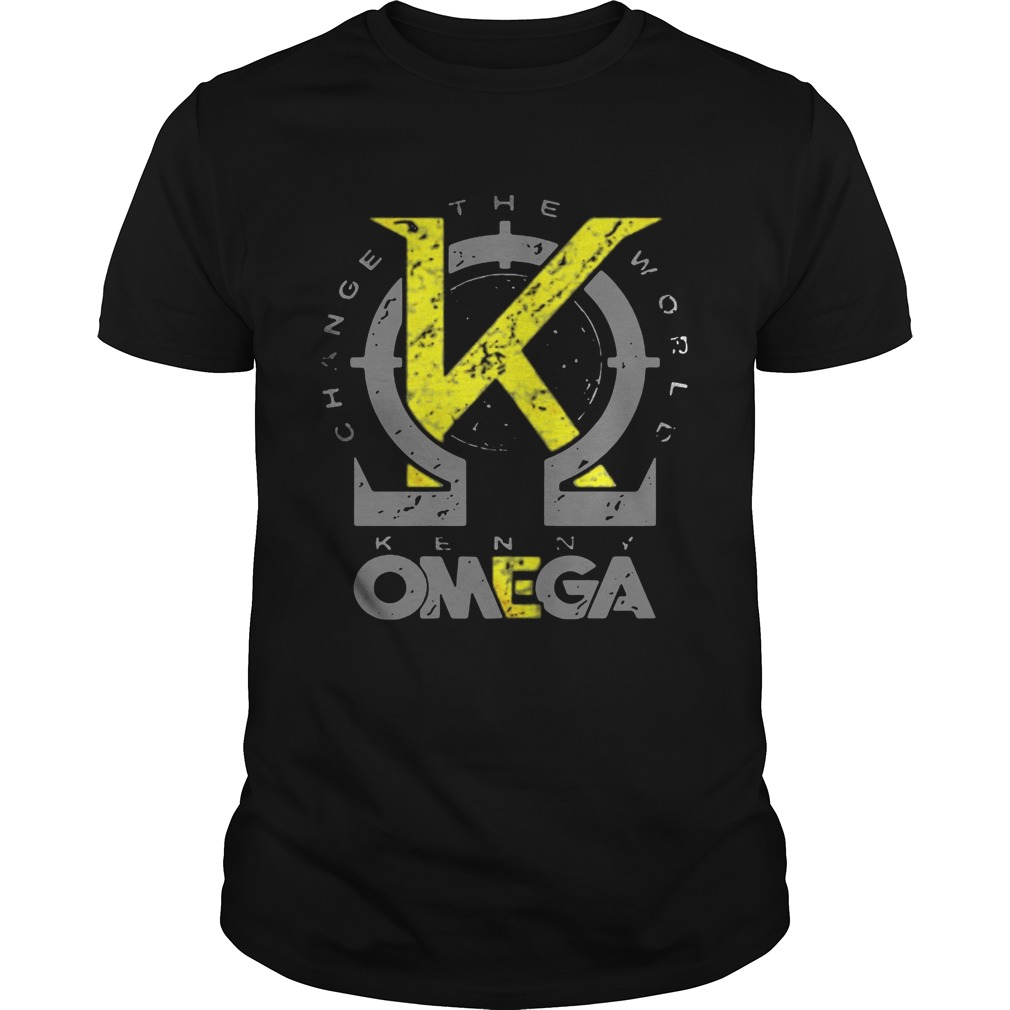 Kenny Omega change the world shirt