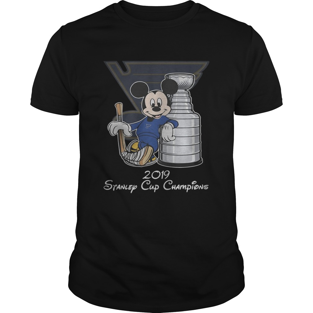 Mickey Mouse Stanley Cup Champions 2019 shirt