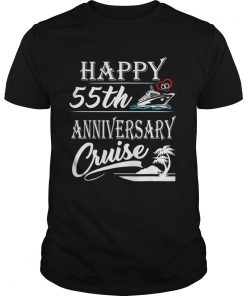 Nice Happy 55th Anniversary Cruise  Unisex