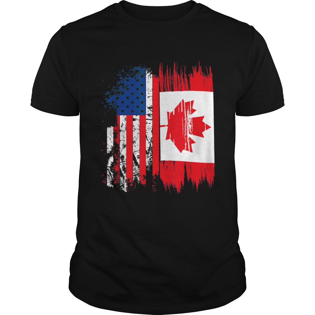 Original Canada Flag Canadian America Flag Shirt