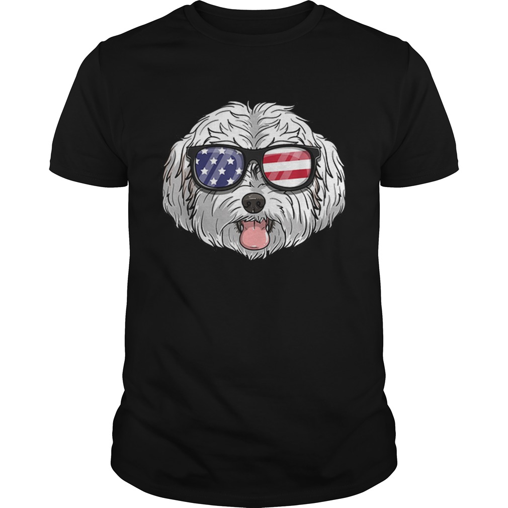 Original Maltipoo Dog Patriotic USA 4th Of July American Shirt