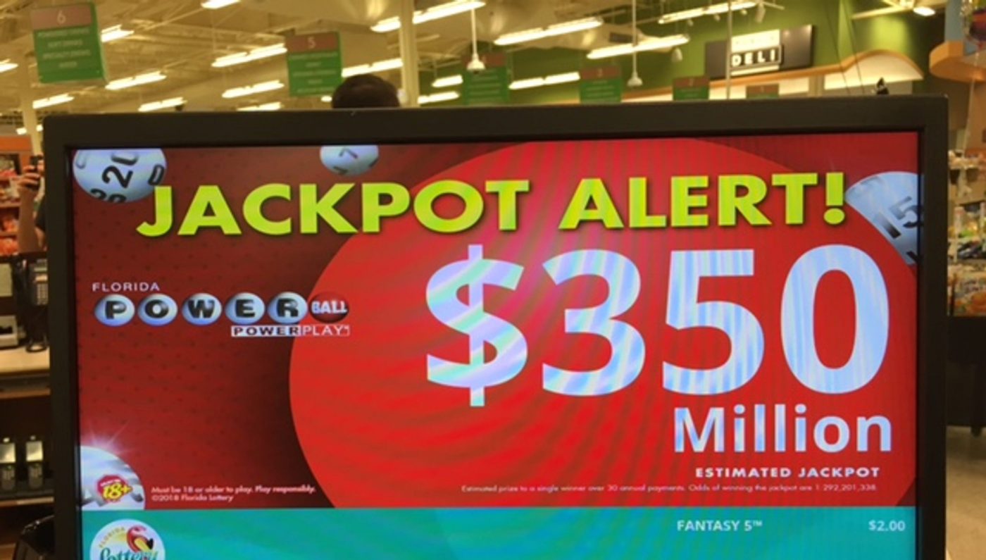Winning ticket sold in North Carolina for $350 million Powerball jackpot