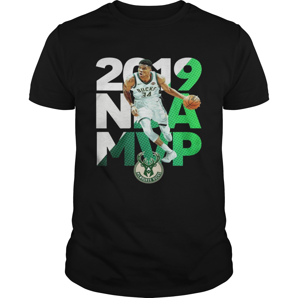2019 NBA MVP Milwaukee Bucks shirt