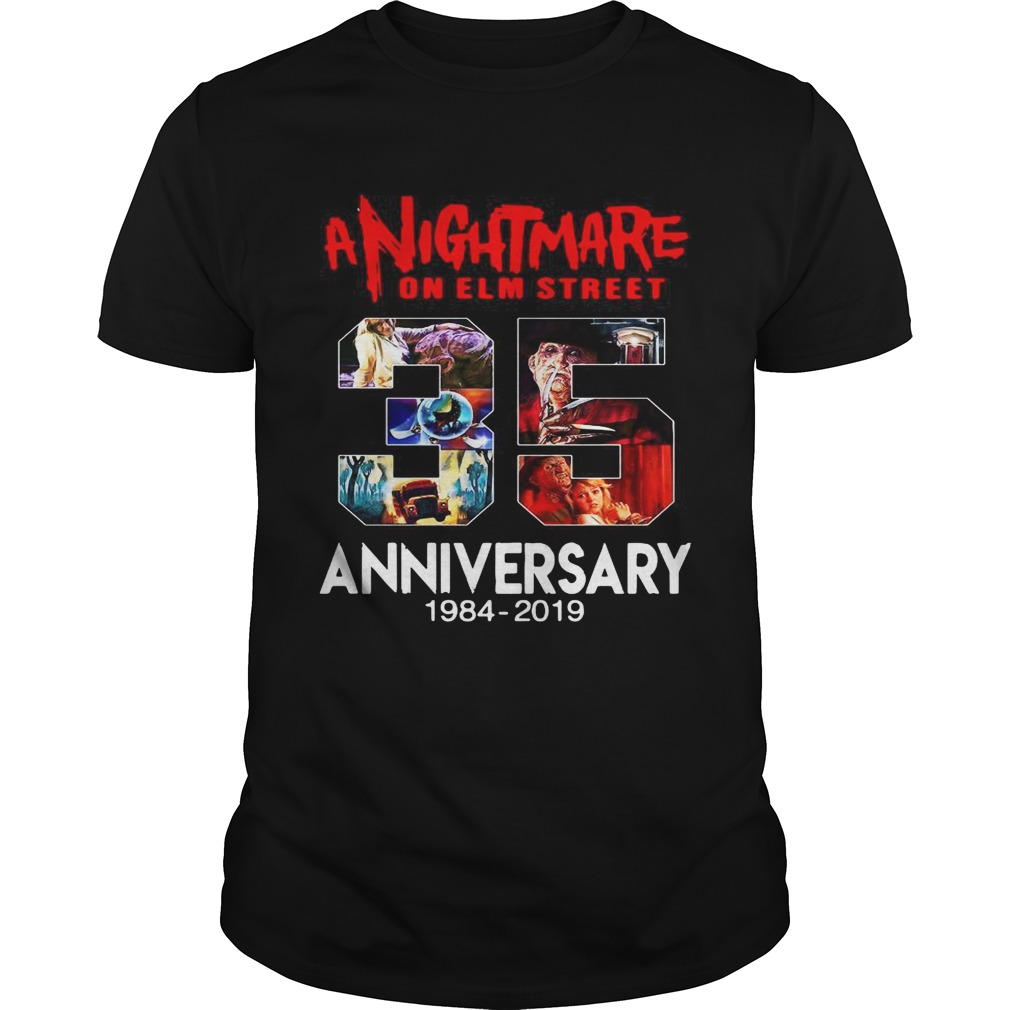 A nightmare on elm street 35th anniversary 1984 2019 shirt