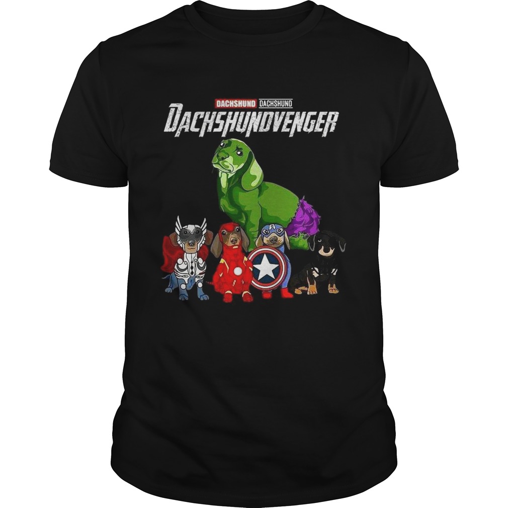 Avengers Endgame Dachshund Dachshundvenger shirt