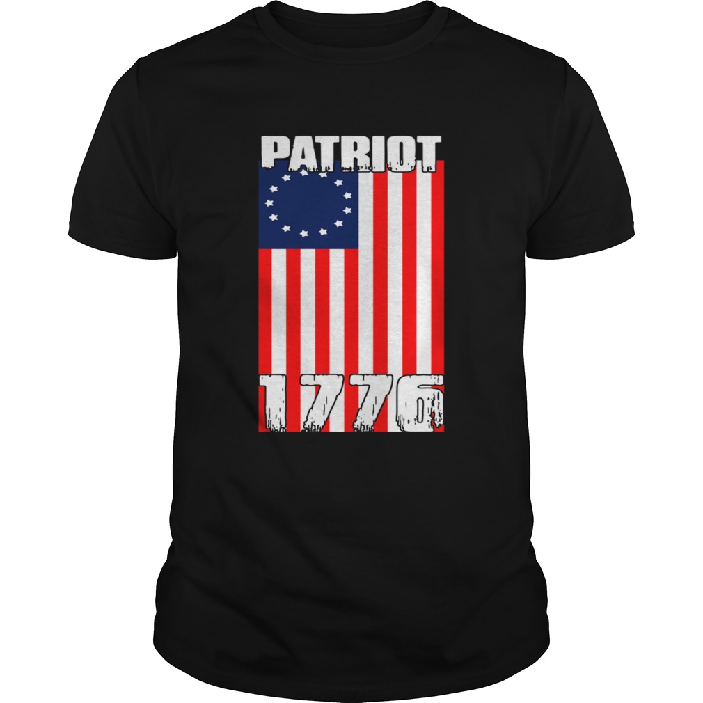Betsy Ross flag Patriotic 1776 shirt