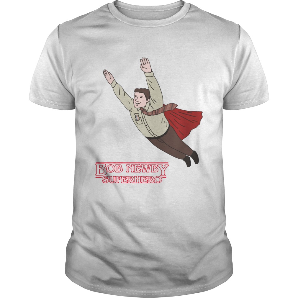 Bob Newby Superhero Stranger Things shirt