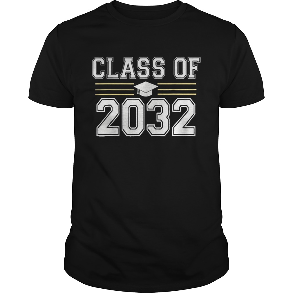 Class of 2032 Grow With Me First Day of School shirt
