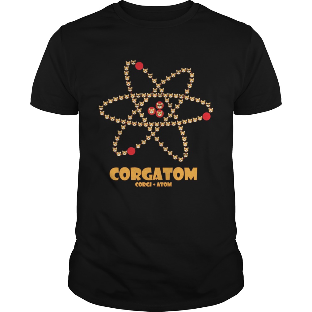 Corgatom Corgi and Atom shirt