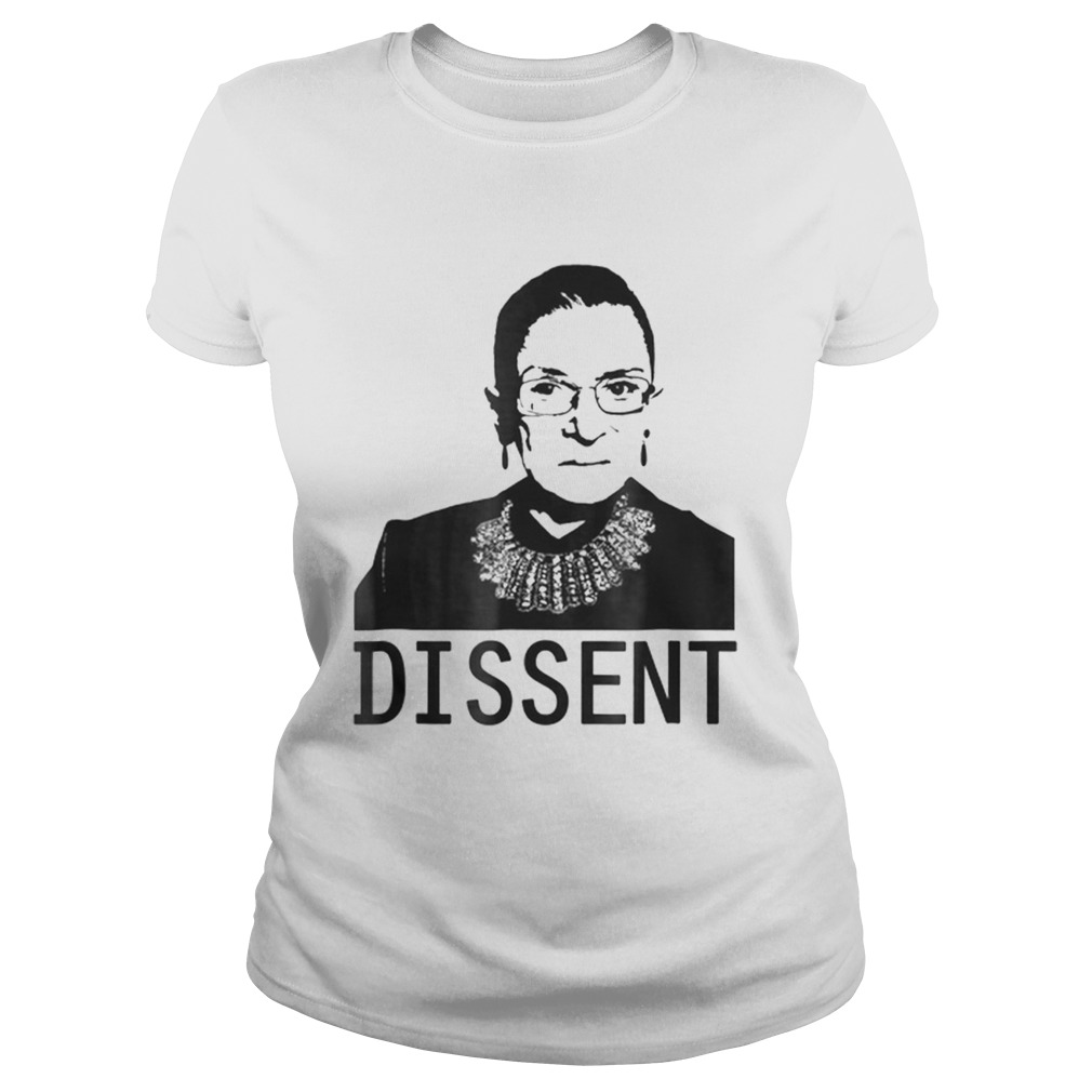 I Dissent Feminist T-Shirt Cute RBG Ruth Bader Ginsburg