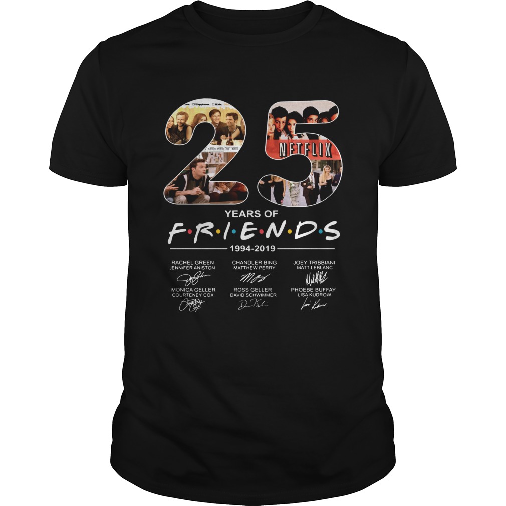 Friends Film 25th Anniversary 19942019 shirt