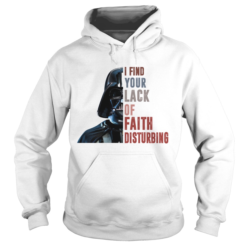 Mens Your Lack Of Faith Disturbs Me Darth Vader Pullover Hoodie NEW UK XS-XXL 