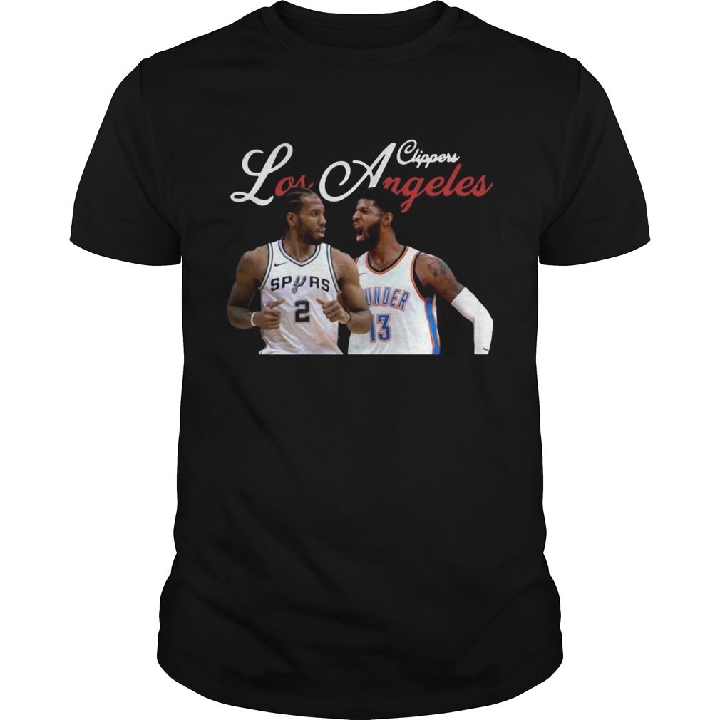 Kawhi Leonard Paul George LA Clippers shirt