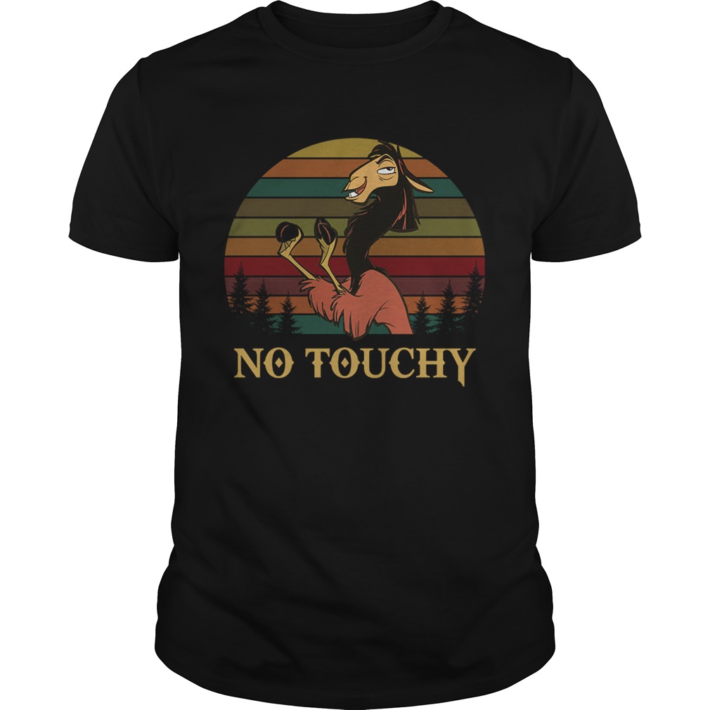 Kuzco in llama form no touchy The Emperors New Groove retro shirt
