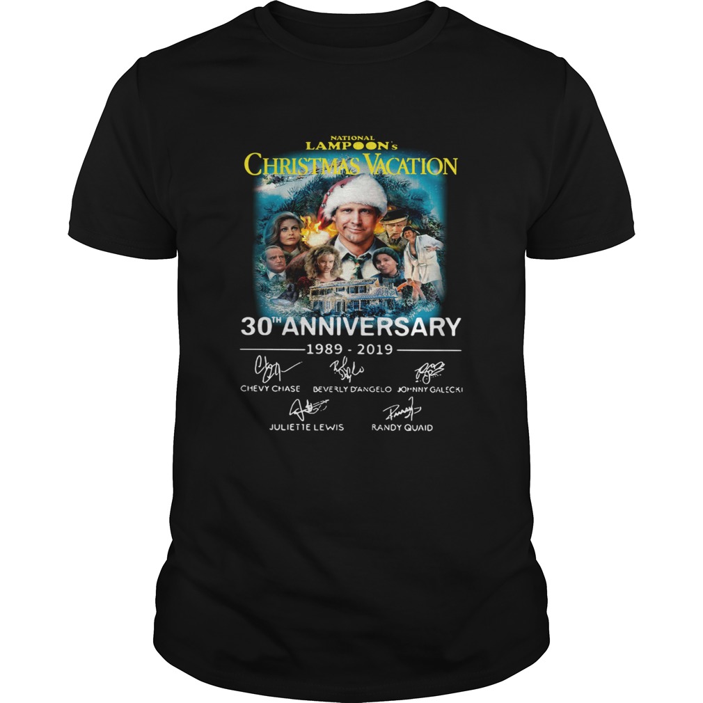 National Lampoons Christmas Vacation 30th Anniversary 19892019 shirt